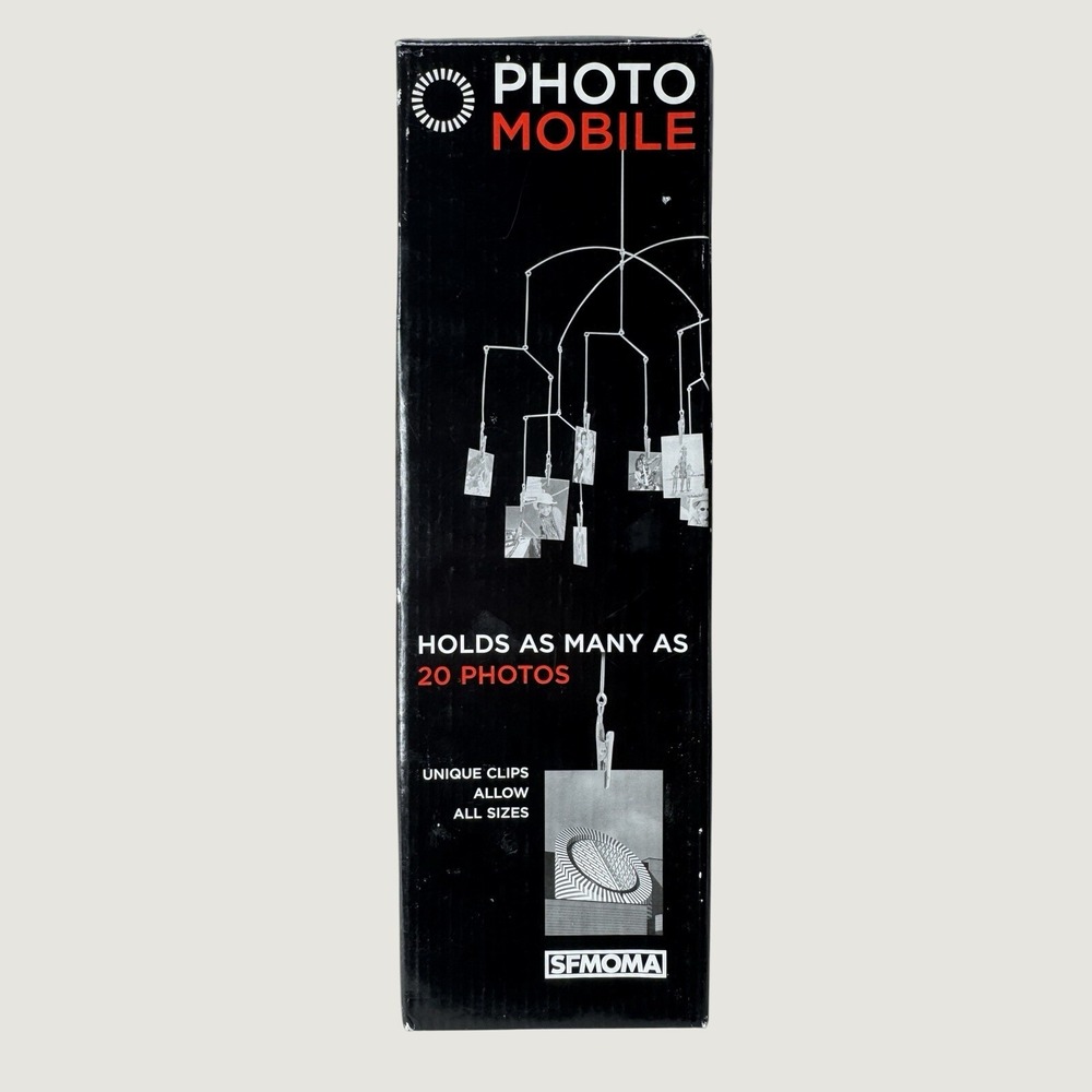 SFMOMA Photo Mobile Holds 20 Photos Hanging Pictures‎ Display Clips Decor